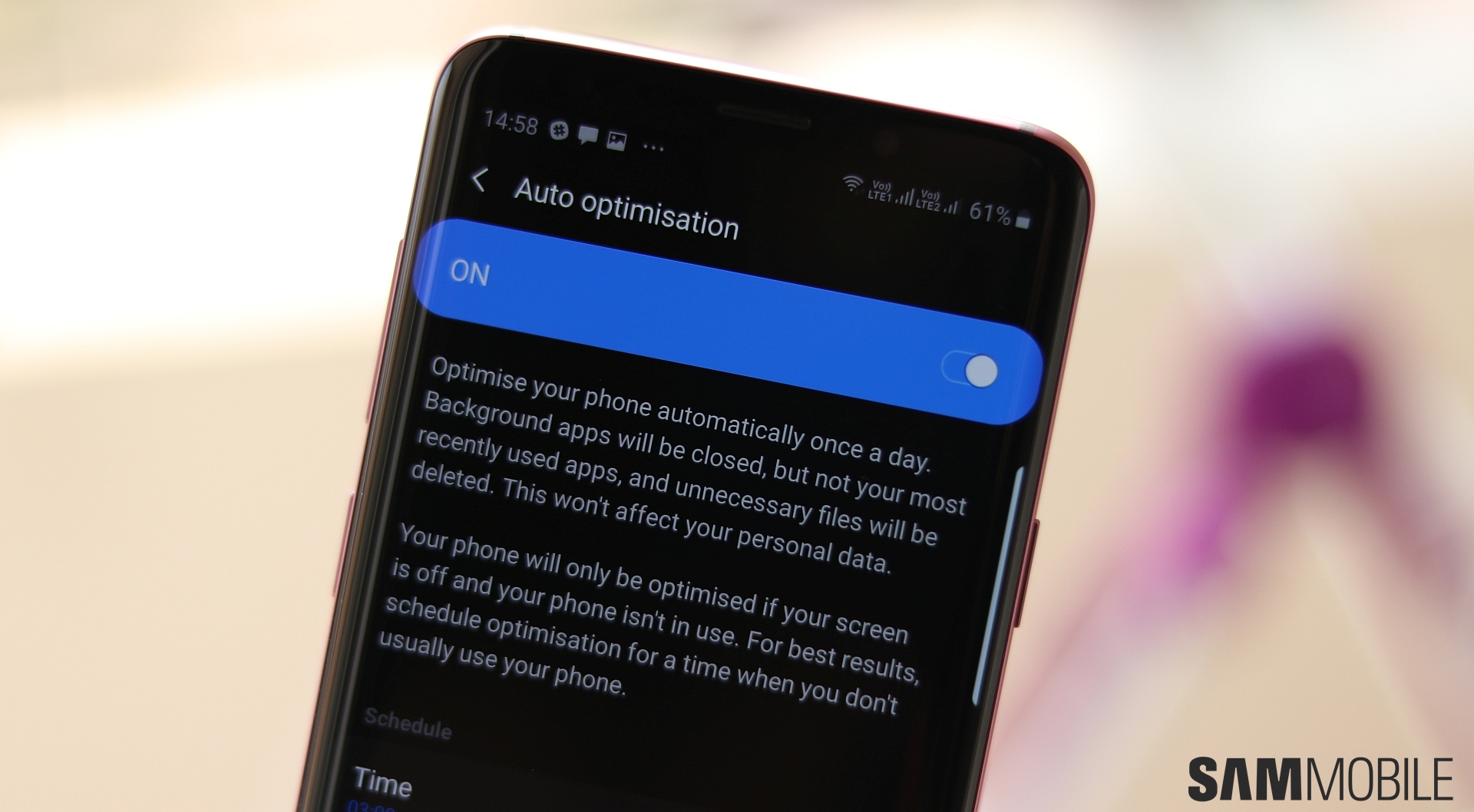 One UI (Android 9) feature focus: Free up memory and storage automatically