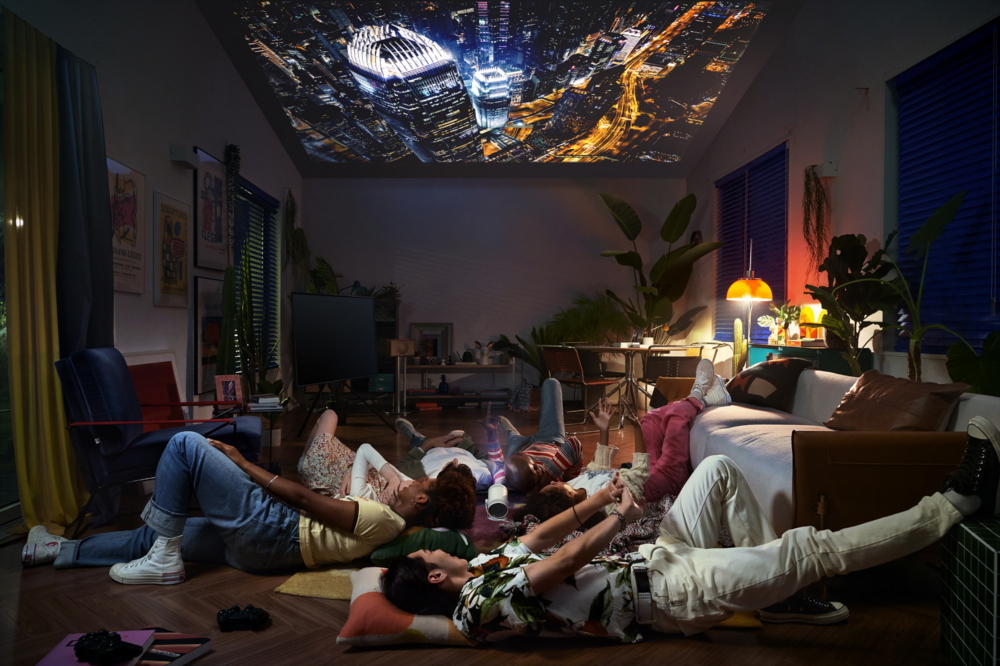 Samsung’s fun party toy, the Freestyle projector, is $200 cheaper