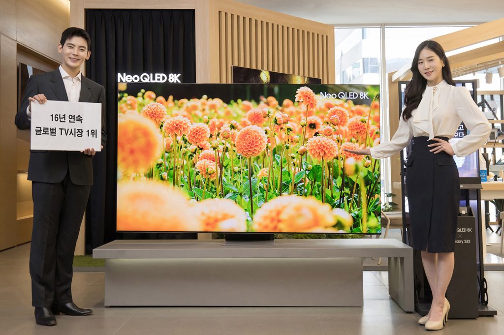 Samsung tops global TV market for 16 years in a row