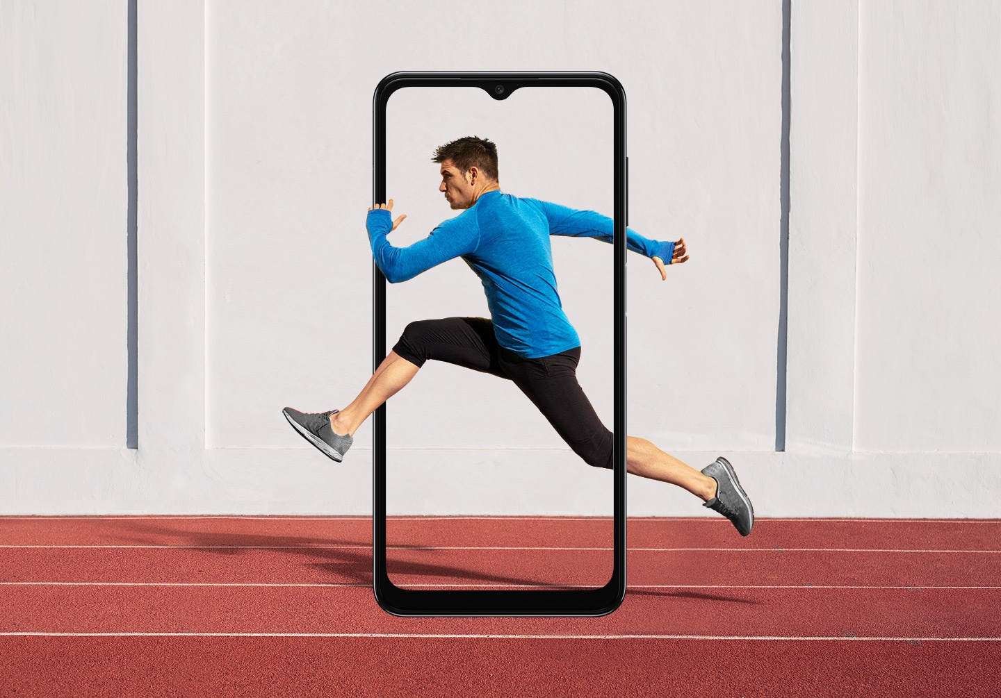 First Galaxy A05 live photos reveal a flat design with a stripy finish
