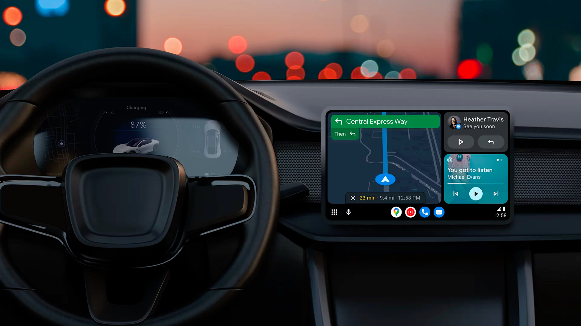 You can use more IoT apps like SmartThings on Android Auto soon