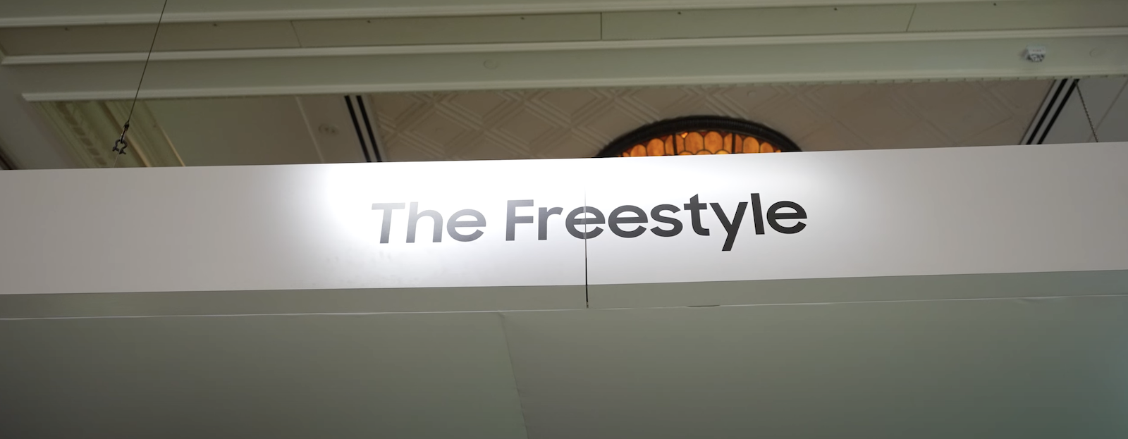 Samsung 2024 holiday gift ideas: Light up a (virtual) fireplace with The Freestyle