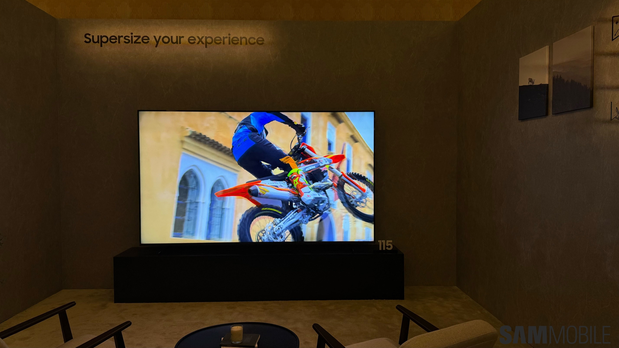 Samsung Neo QLED QN90F TV CES 2025