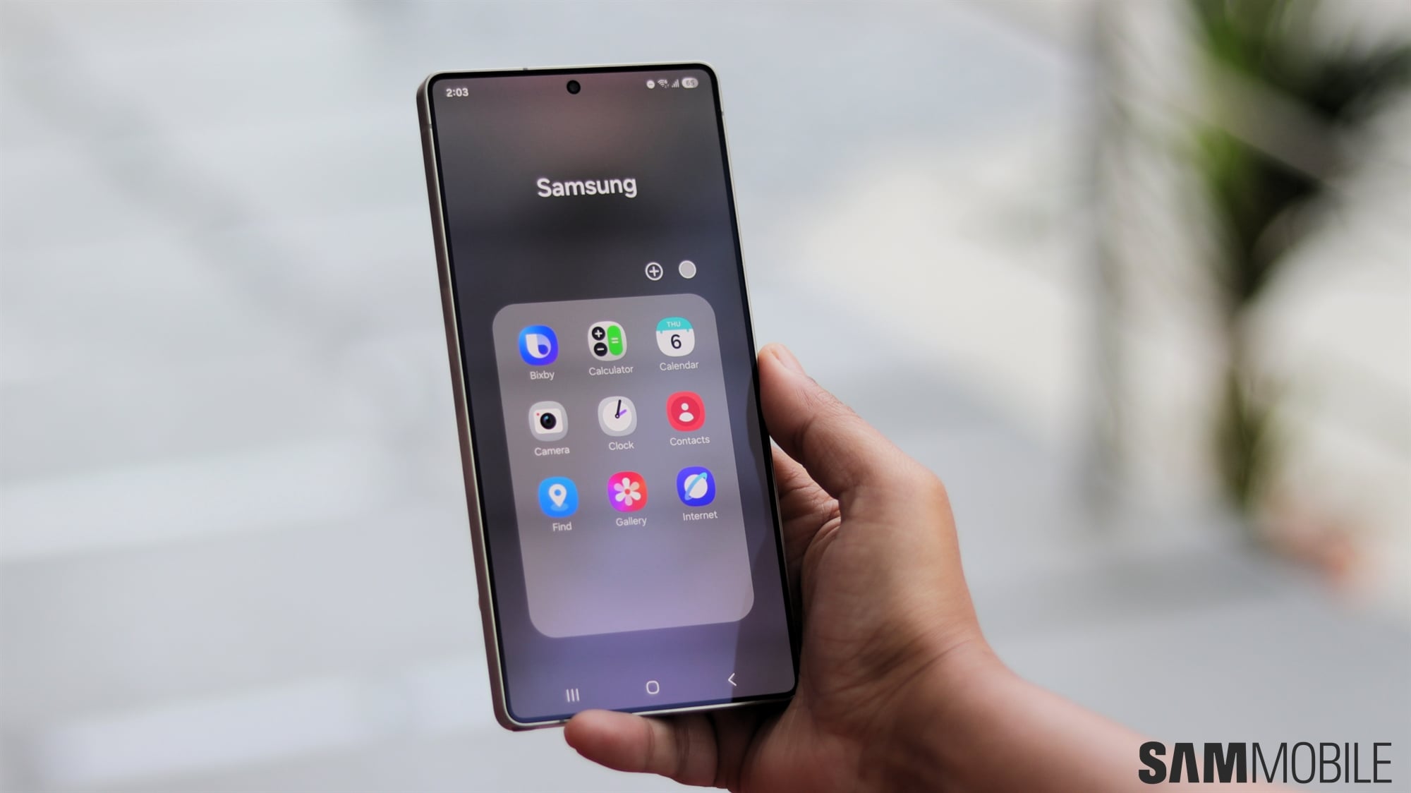 Galaxy S25 Ultra – Samsung apps