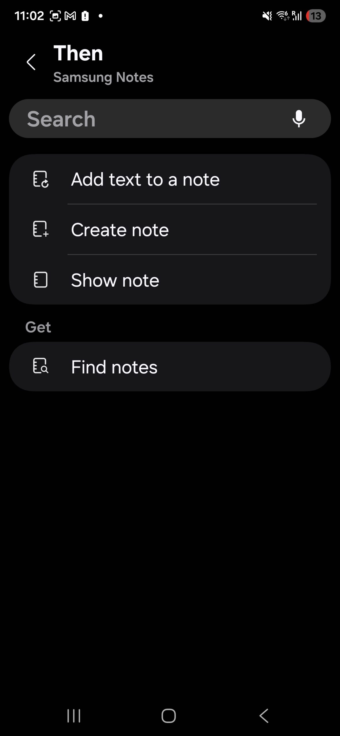 Samsung One UI 8.0 Modes And Routines Then Actions Samsung Notes