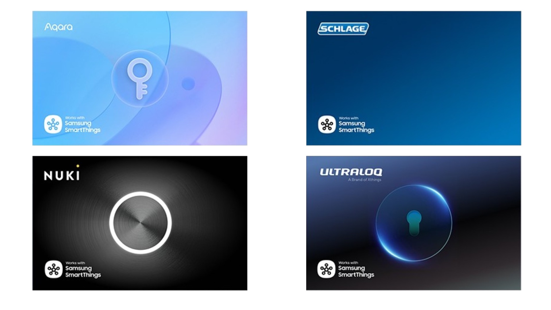 Samsung SmartThings Samsung Wallet Digital Home Key Aqara Nuki Schlage Ultraloq Support