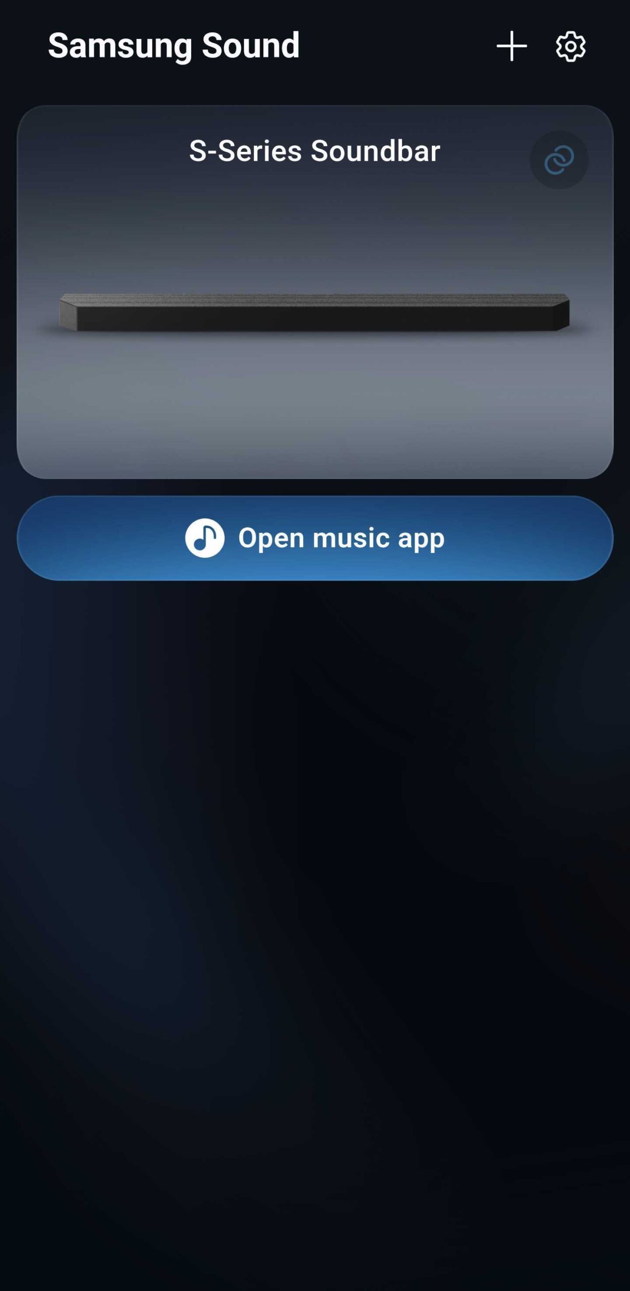 Samsung Sound missing Power OFF button