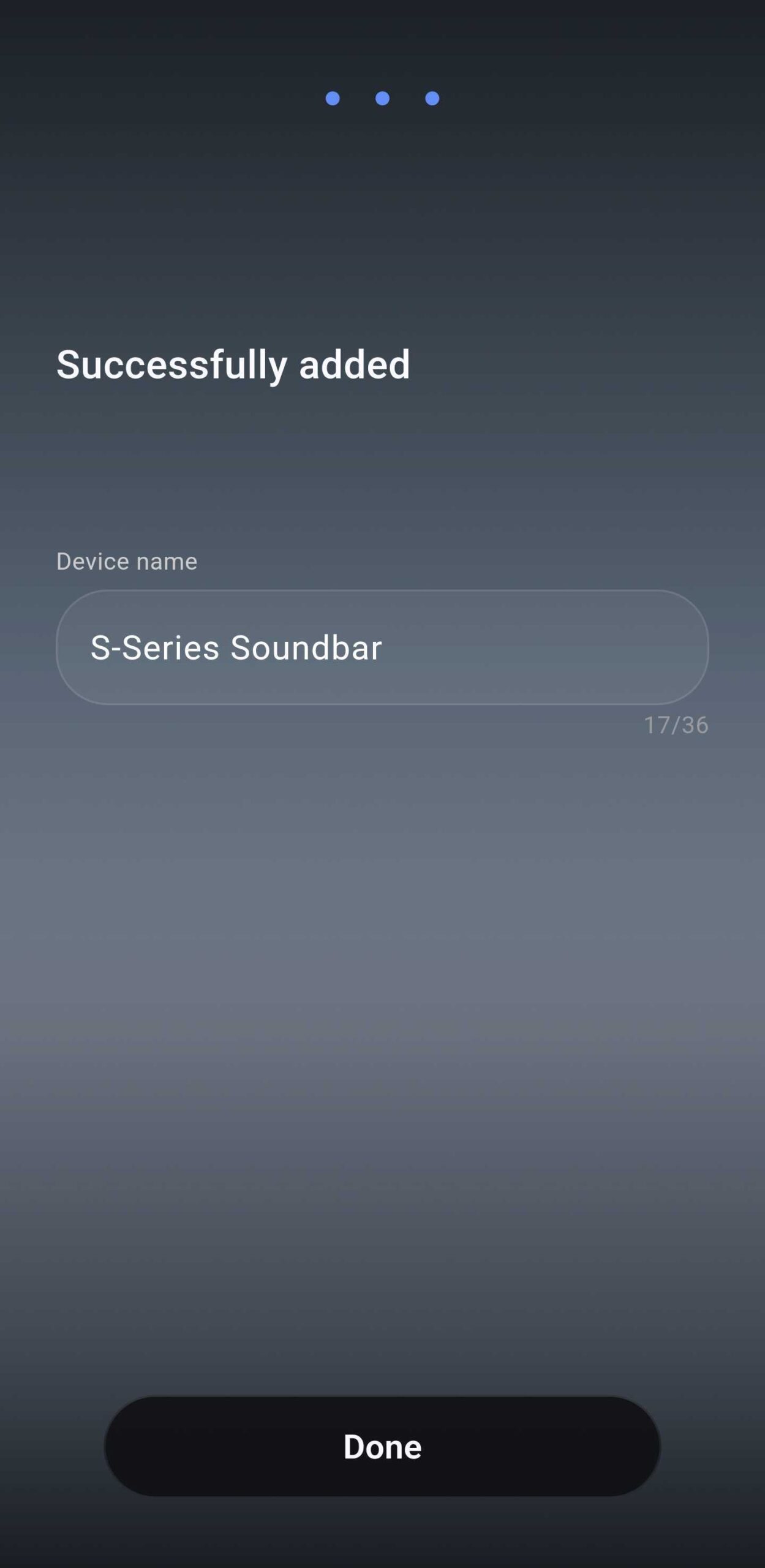 Samsung Sound setup