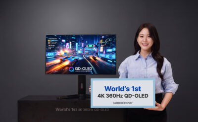 Samsung Display sets new record with world’s first 4K 360Hz QD-OLED panel