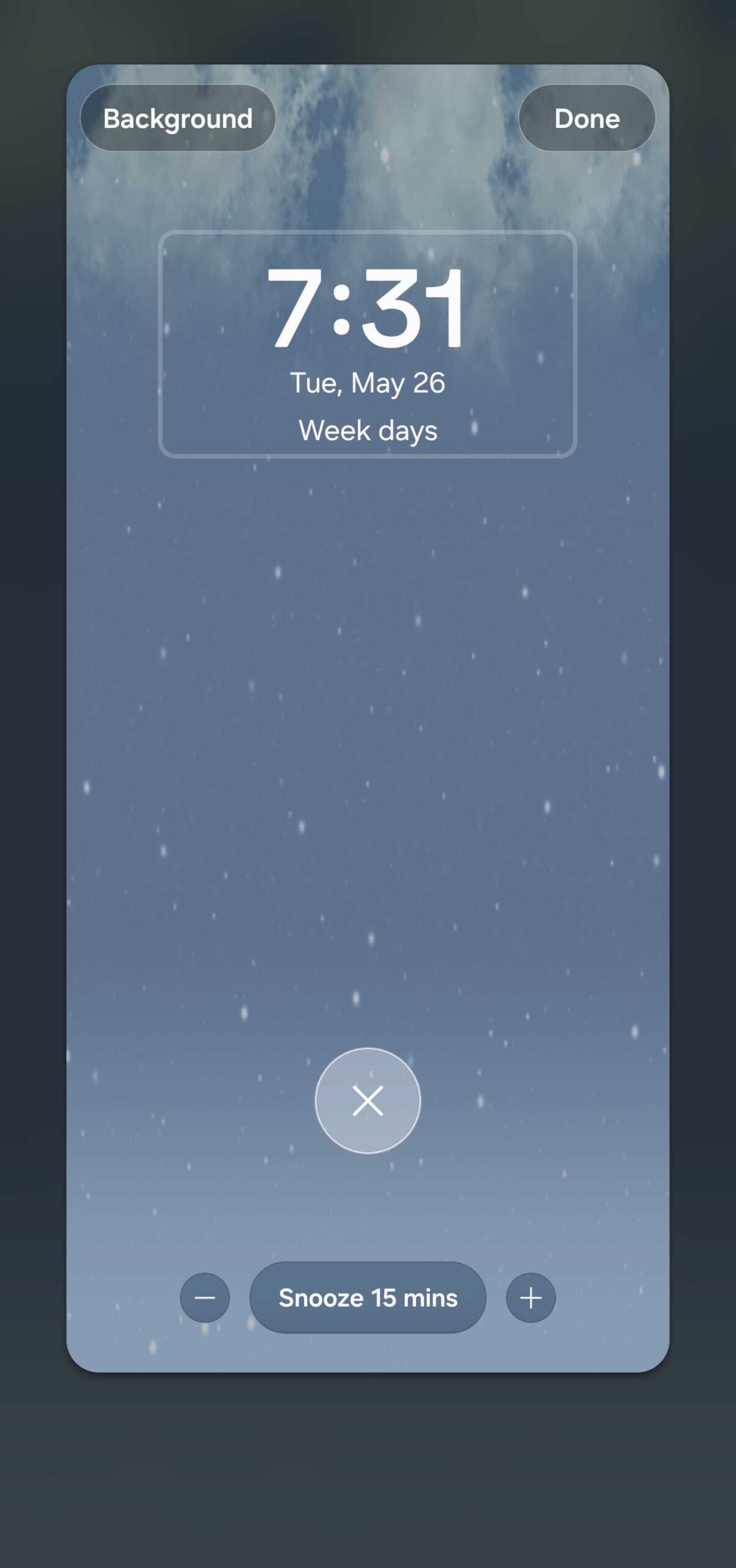 Samsung Clock One UI 8.5